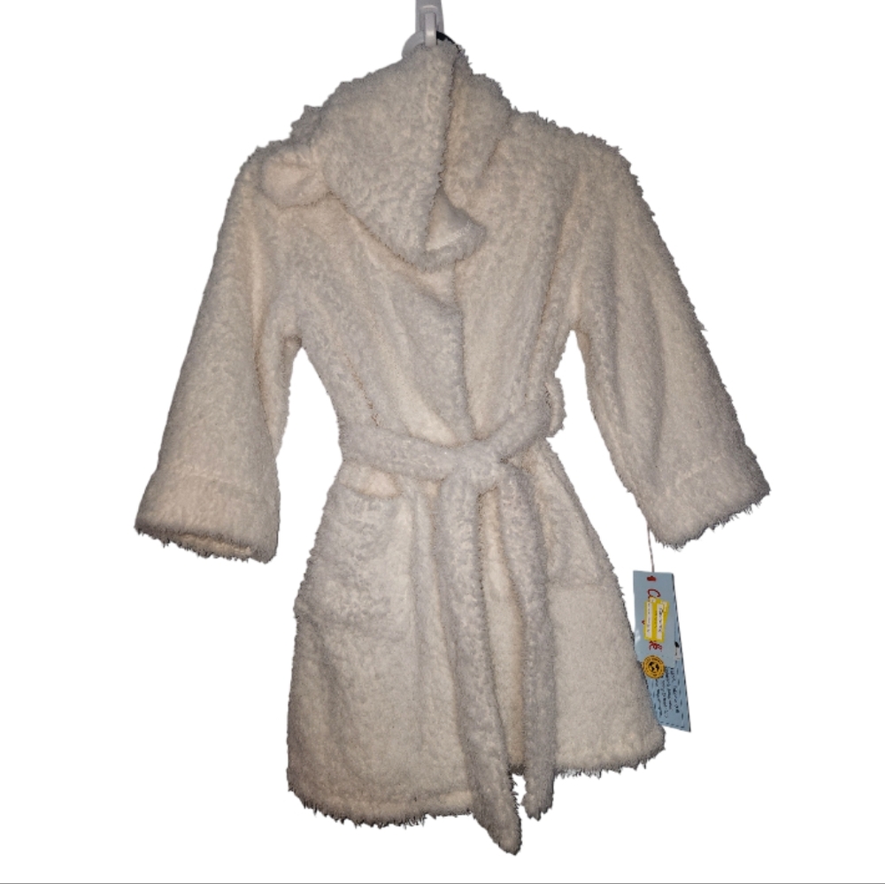 Cat & Jack Marshmallow Fleece Hooded Robe